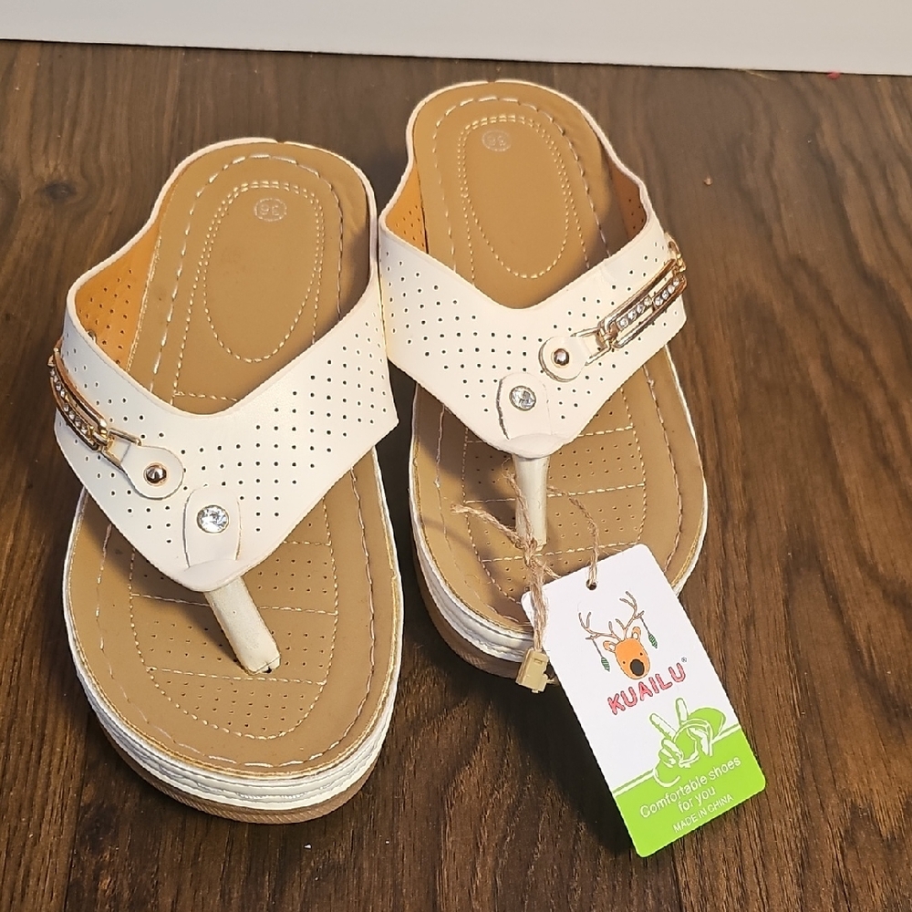 White Sandals
